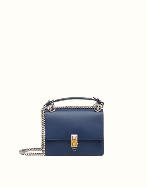 fendi small kan i midnight blue|Fendi Kan I Bags for sale .